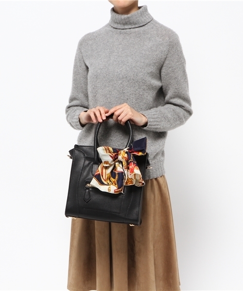 titivate（ティティベイト）の「ｼｮﾙﾀﾞｰ紐付きﾄｰﾄﾊﾞｯｸﾞ（トートバッグ・レディース・ブラック/グレー・FREE）」の8枚目の写真