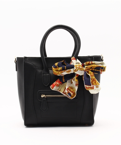 titivate（ティティベイト）の「ｼｮﾙﾀﾞｰ紐付きﾄｰﾄﾊﾞｯｸﾞ（トートバッグ・レディース・ブラック/グレー・FREE）」の20枚目の写真