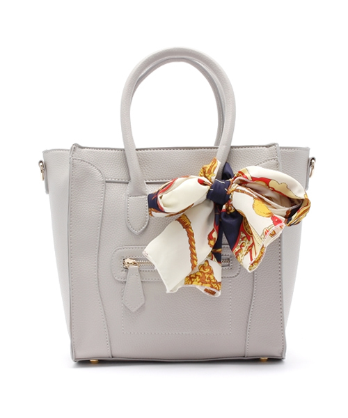 titivate（ティティベイト）の「ｼｮﾙﾀﾞｰ紐付きﾄｰﾄﾊﾞｯｸﾞ（トートバッグ・レディース・ブラック/グレー・FREE）」の21枚目の写真