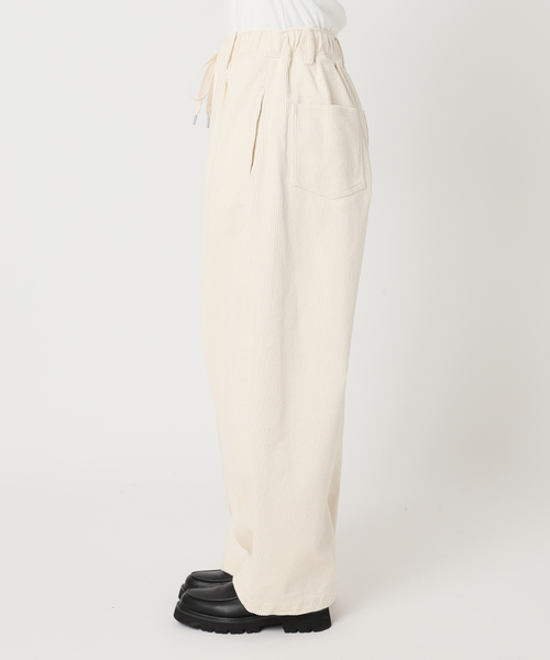 JOURNAL STANDARD（ジャーナルスタンダード）の「Corduroy Barrel イージーパンツ（その他パンツ・レディース・バーガンディー/ブラウン/ネイビー/アイボリー・38/36）」の8枚目の写真