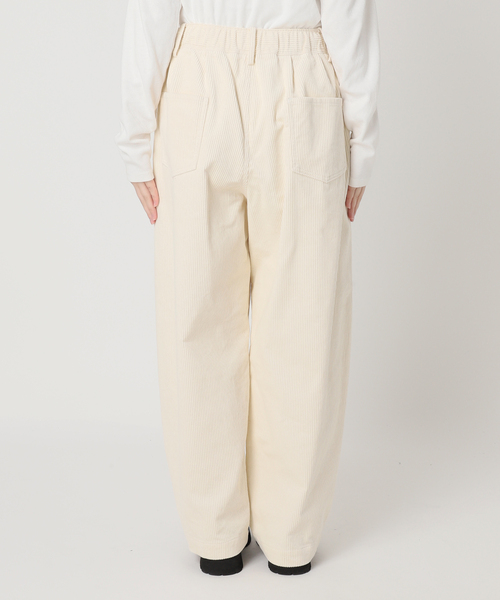 JOURNAL STANDARD（ジャーナルスタンダード）の「Corduroy Barrel イージーパンツ（その他パンツ・レディース・バーガンディー/ブラウン/ネイビー/アイボリー・38/36）」の9枚目の写真