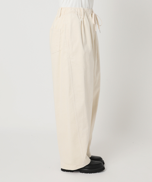 JOURNAL STANDARD（ジャーナルスタンダード）の「Corduroy Barrel イージーパンツ（その他パンツ・レディース・バーガンディー/ブラウン/ネイビー/アイボリー・38/36）」の10枚目の写真