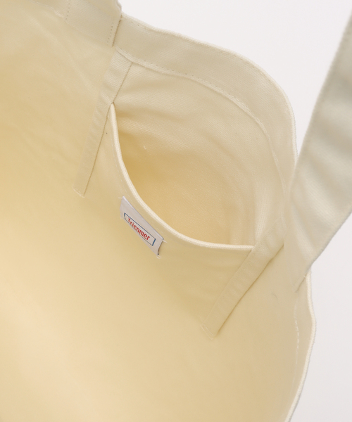 B.C STOCK(ベーセーストック)の「TRICOMER/トリコメル 別注 GODARD PIERROT LE FOU TOTE(ショルダーバッグ・レディース・レッド/ブラック/アイボリー/ブルー・FREE)」の8枚目の写真