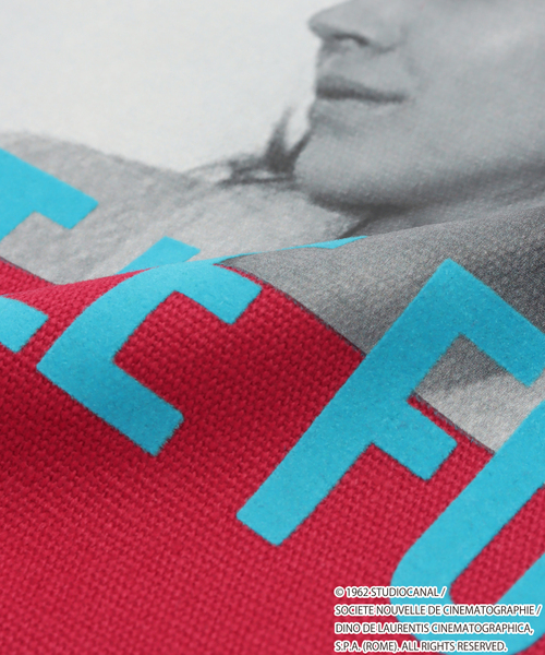 B.C STOCK(ベーセーストック)の「TRICOMER/トリコメル 別注 GODARD PIERROT LE FOU TOTE(ショルダーバッグ・レディース・レッド/ブラック/アイボリー/ブルー・FREE)」の14枚目の写真