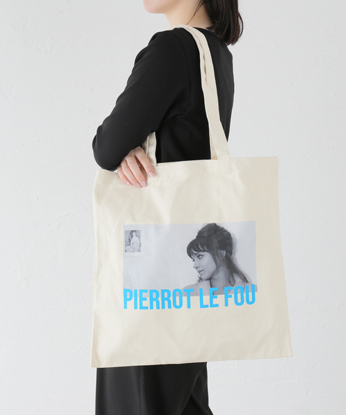 B.C STOCK(ベーセーストック)の「TRICOMER/トリコメル 別注 GODARD PIERROT LE FOU TOTE(ショルダーバッグ・レディース・レッド/ブラック/アイボリー/ブルー・FREE)」の15枚目の写真