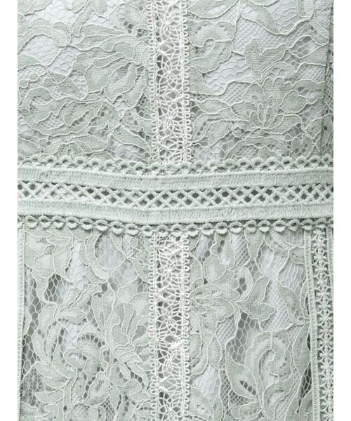 MERCURYDUO（マーキュリーデュオ）の「レースハイネックドレスワンピース（ドレス・レディース・ブラック/ミント・SMALL/MEDIUM）」の10枚目の写真