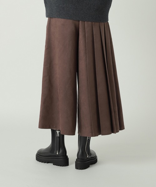 ZUCCa(ズッカ)の「PEスェード / パンツ / S(その他パンツ・レディース・ベージュ/ブラウン/ブラック・M size/S size)」の4枚目の写真