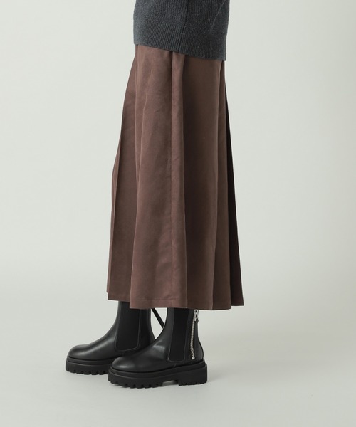 ZUCCa(ズッカ)の「PEスェード / パンツ / S(その他パンツ・レディース・ベージュ/ブラウン/ブラック・M size/S size)」の5枚目の写真