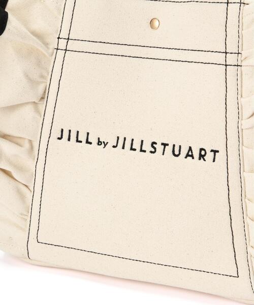 JILL by JILL STUART（ジルバイジルスチュアート）の「フリルトート大（トートバッグ・レディース・ブラック/ホワイト・FREE）」の14枚目の写真