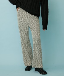 FUULLY STUDIO（フーリィーステューディオ）の「ジャガードフレアパンツ（その他パンツ）」