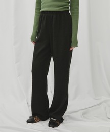 FUULLY STUDIO（フーリィーステューディオ）の「ジャガードフレアパンツ（その他パンツ）」