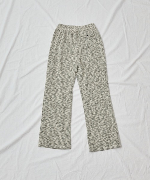 FUULLY STUDIO（フーリィーステューディオ）の「ジャガードフレアパンツ（その他パンツ・レディース・アイボリー/ブラック・FREE）」の22枚目の写真