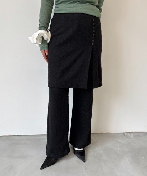 ジャガードフレアパンツ（その他パンツ）｜FUULLY STUDIO（フー