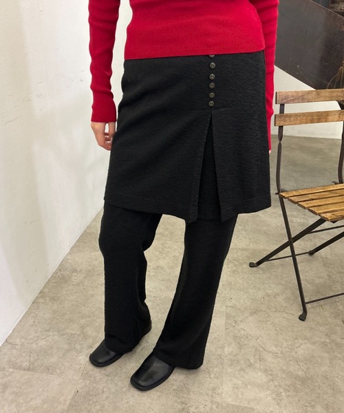 ジャガードフレアパンツ（その他パンツ）｜FUULLY STUDIO（フー