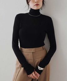 Whim Gazette | ウール混カットタートルプルオーバー(Tシャツ/カットソー)