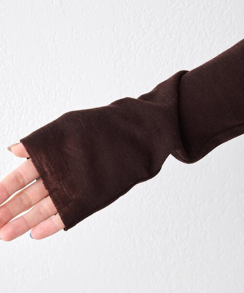 Whim Gazette（ウィムガゼット）の「ウール混カットタートルプルオーバー（Tシャツ/カットソー・レディース・ブラウン/グレー/ブラック・FREE）」の8枚目の写真