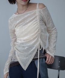 アシメドロストマットシアートップス