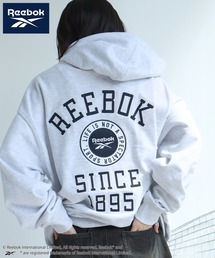 【Reebok/リーボック】裏毛 グラフィック スウェット プルオーバーパーカー