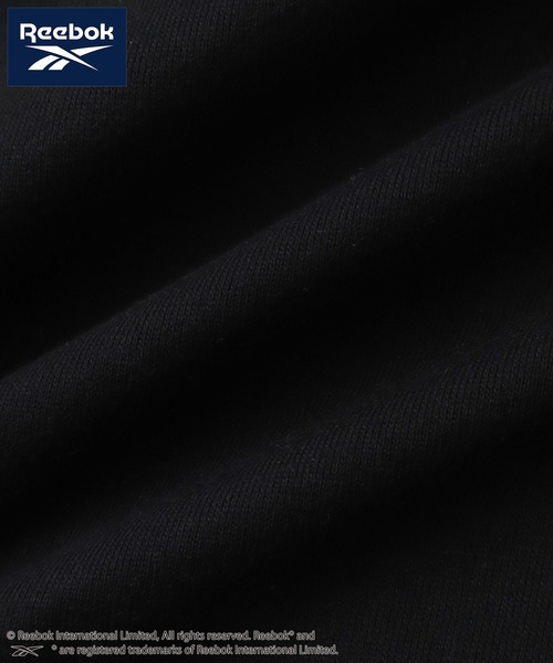 Reebok（リーボック）の「【Reebok/リーボック】裏毛 グラフィック スウェット プルオーバーパーカー（パーカー・メンズ・ブラウン/グリーン系/ブラック/アッシュグレー・M/L/LL）」の5枚目の写真