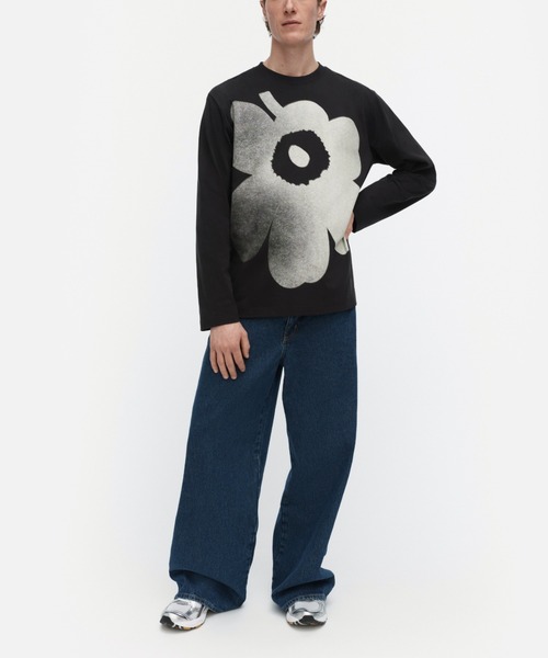 【超希少✨】マリメッコ　長袖シャツ　ジグザグ柄　エム・アールト期　フィンランド製 超希少✨】マリメッコ 長袖シャツ ジグザグ柄 エム・アールト期