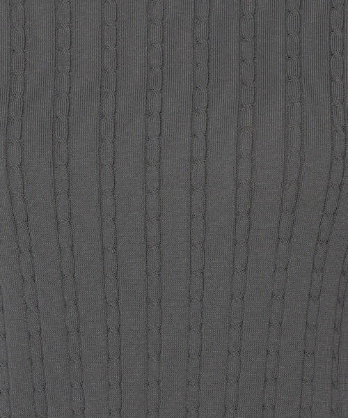 COMME CA（コムサ）の「コットンダルストレッチ ケーブルプルオーバー（ニット/セーター・レディース・キナリ/グレー/ブルー・11号/9号）」の15枚目の写真