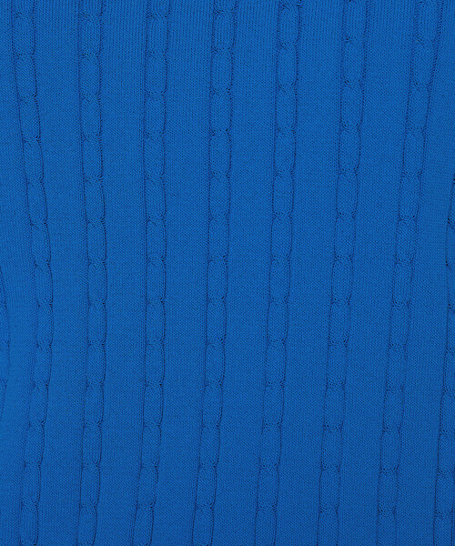 COMME CA（コムサ）の「コットンダルストレッチ ケーブルプルオーバー（ニット/セーター・レディース・キナリ/グレー/ブルー・11号/9号）」の17枚目の写真