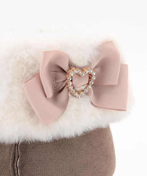 リボンフェイクファーブーツ（ブーツ）｜ANY（エニィ）のファッション