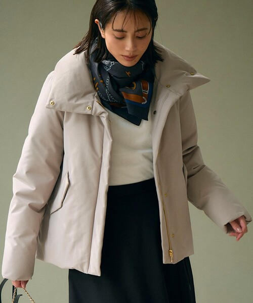 ミリタリー Aライン ダウンコート（ダウンジャケット/コート）｜23区 S