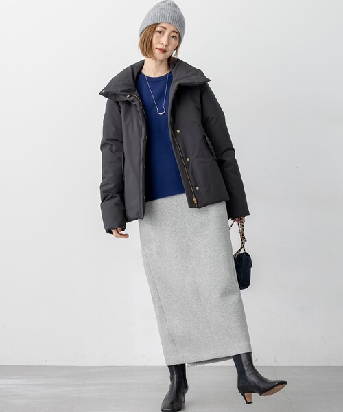 ミリタリー Aライン ダウンコート（ダウンジャケット/コート）｜23区 S