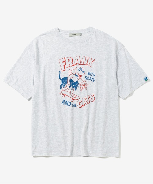 rehacer(レアセル)の「rehacer : Chill Friends Vintage-Like T-shirt / チルフレンズ ヴィンテージライク T-shirt(Tシャツ/カットソー・メンズ・アッシュグレー/ブラック/アイボリー・X-LARGE/LARGE/MEDIUM)」の15枚目の写真