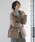 J.PRESS Ladies�iJ.�v���X ���f�B�X�j�́u�y�􂦂�E2way�z�^�t�^�_�E�� �~�h���� �R�[�g�i�_�E���W���P�b�g/�R�[�g�j�v�b�u���E���n