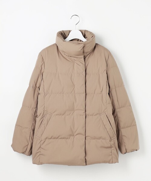 J.PRESS Ladies（J.プレス レディス）の「【洗える・2way】タフタダウン ミドル丈 コート（ダウンジャケット/コート・レディース・ブラウン系/グレー系/アイボリー系/ブラック系・S/XS）」の17枚目の写真