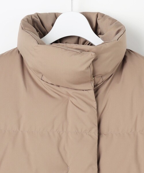 J.PRESS Ladies（J.プレス レディス）の「【洗える・2way】タフタダウン ミドル丈 コート（ダウンジャケット/コート・レディース・ブラウン系/グレー系/アイボリー系/ブラック系・S/XS）」の18枚目の写真