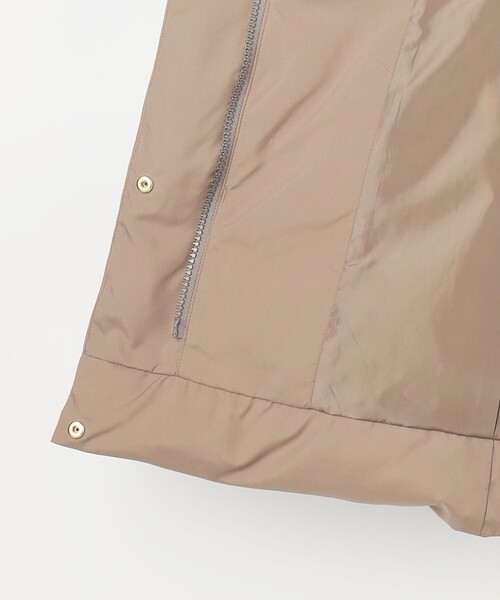 J.PRESS Ladies（J.プレス レディス）の「【洗える・2way】タフタダウン ミドル丈 コート（ダウンジャケット/コート・レディース・ブラウン系/グレー系/アイボリー系/ブラック系・S/XS）」の21枚目の写真