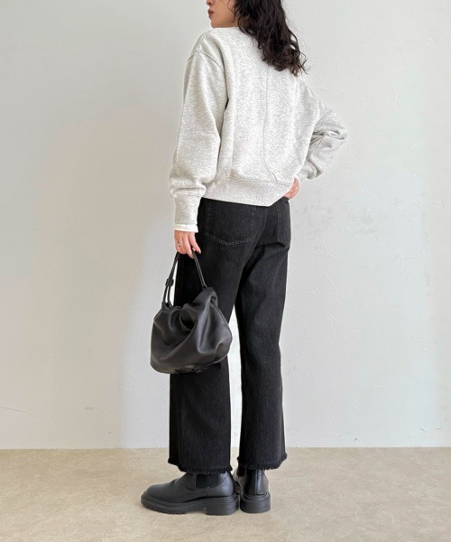 fredy emue（フレディエミュ）の「センター切り替えカラーデニムパンツ（デニムパンツ・レディース・ブラック/ネイビー・マルチサイズ）」の22枚目の写真