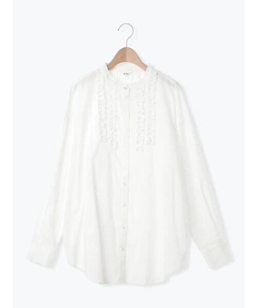 SM2（エスエムツー）の「フリルブラウス（シャツ/ブラウス・レディース・オフホワイト/ベージュ/チャコールグレー・F）」の15枚目の写真