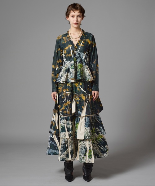 NON TOKYO（ノントーキョー）の「DIRECT PRINT RIB GATHER LONG SKIRT（スカート・レディース・カラフル/ピンク/その他・FREE）」の10枚目の写真