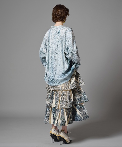 NON TOKYO（ノントーキョー）の「DIRECT PRINT RIB GATHER LONG SKIRT（スカート・レディース・カラフル/ピンク/その他・FREE）」の18枚目の写真