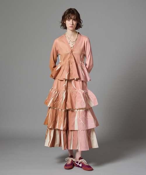 NON TOKYO（ノントーキョー）の「DIRECT PRINT RIB GATHER LONG SKIRT（スカート・レディース・カラフル/ピンク/その他・FREE）」の21枚目の写真