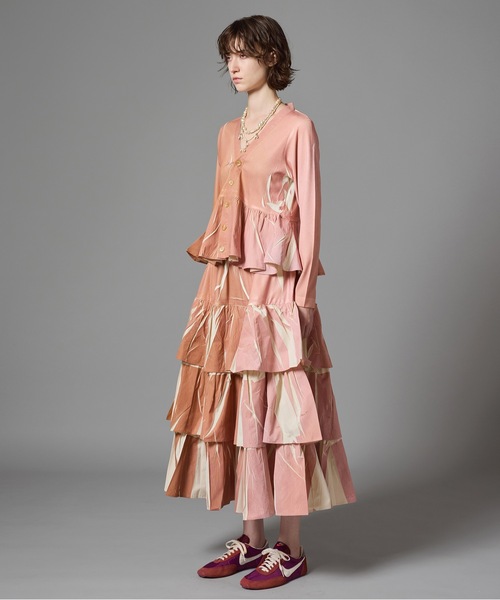 NON TOKYO（ノントーキョー）の「DIRECT PRINT RIB GATHER LONG SKIRT（スカート・レディース・カラフル/ピンク/その他・FREE）」の22枚目の写真