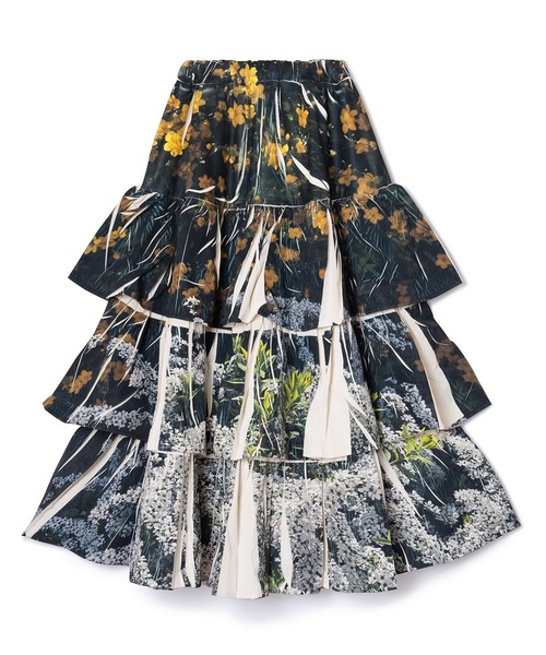 NON TOKYO（ノントーキョー）の「DIRECT PRINT RIB GATHER LONG SKIRT（スカート・レディース・カラフル/ピンク/その他・FREE）」の11枚目の写真