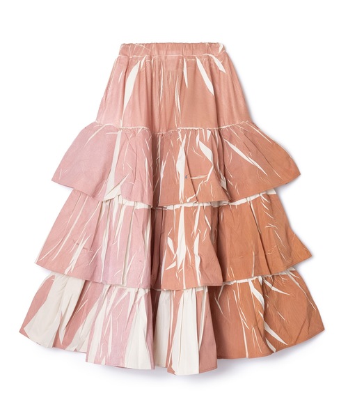 NON TOKYO（ノントーキョー）の「DIRECT PRINT RIB GATHER LONG SKIRT（スカート・レディース・カラフル/ピンク/その他・FREE）」の15枚目の写真