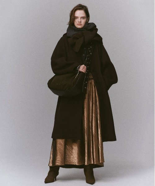 maison special マフラー チャコールグレー maison special マフラー チャコールグレー