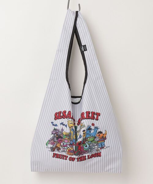 FRUIT OF THE LOOM（フルーツオブザルーム）の「【FRUIT OF THE LOOM/フルーツオブザルーム】エコバッグ S（エコバッグ/サブバッグ・レディース・パープル/ライトグレー/アイボリー・FREE）」の2枚目の写真