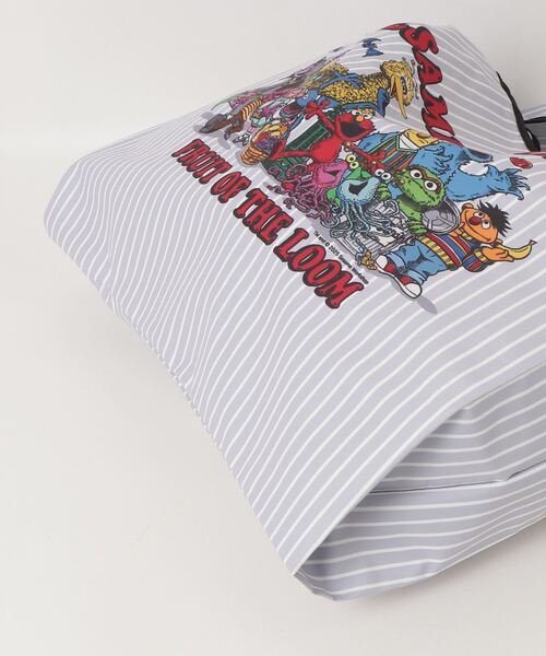 FRUIT OF THE LOOM（フルーツオブザルーム）の「【FRUIT OF THE LOOM/フルーツオブザルーム】エコバッグ S（エコバッグ/サブバッグ・レディース・パープル/ライトグレー/アイボリー・FREE）」の5枚目の写真