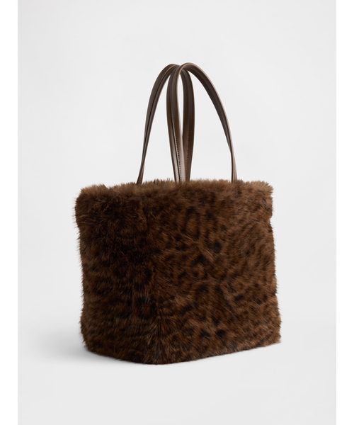 フェイクファー トートバッグ（トートバッグ）｜GAP（ギャップ）の