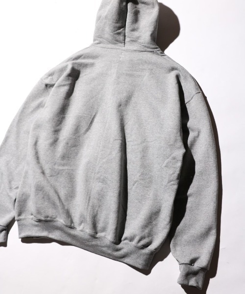 JERZEES（ジャージーズ）の「JERZEES / ジャージーズ 'HEART BALLON' ZIP UP HOODIE 刺繍 ワンポイント ジップアップパーカー（パーカー・メンズ・ブラック/グレー・MEDIUM/LARGE/X-LARGE）」の14枚目の写真