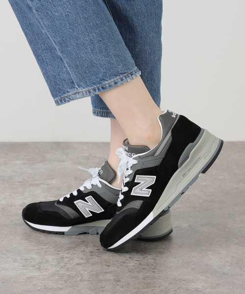 JOURNAL STANDARD（ジャーナルスタンダード）の「【NEW BALANCE / ニューバランス】U997BK(D)（スニーカー・レディース・ブラック・25cm/24.5cm/24cm/23.5cm）」の2枚目の写真