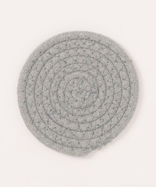 Ein（アイン）の「Ein/【4サイズ展開】ナチュラル ロープ コースター/ランチョンマット（ランチョンマット/テーブルウェア・レディース・ホワイト/アイボリー/カーキ/グレー/ホワイト系その他/ベージュ・SMALL/MEDIUM/LARGE/X-LARGE）」の4枚目の写真