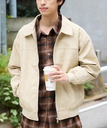 ALL RUNS（オールランズ）の「リベット付き フェイクレザージャケット（ブルゾン）」